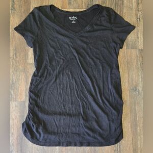 Isabel Maternity Short Sleeve Shirt Womens Size Medium